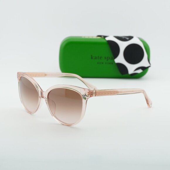 Kate Spade KINSLEY/F/S 02T3 M2 Cat Eye Sunglasses - Beige/Brown
